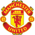 Manchester United's team badge