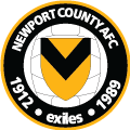 Newport County's team badge