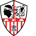 Ajaccio's team badge